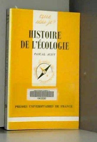 9782130462606: Histoire de l'cologie