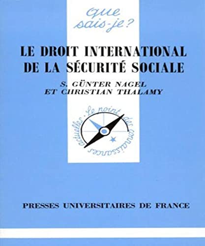 Beispielbild fr Le droit international de la scurit sociale zum Verkauf von Ammareal