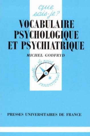 Beispielbild fr Vocabulaire psychologique et psychiatrique zum Verkauf von medimops