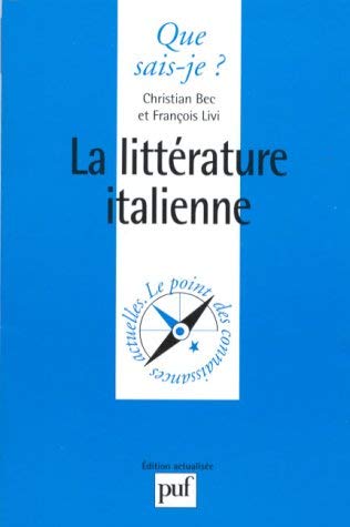 9782130463931: Litterature italienne (la)