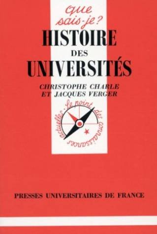 Beispielbild fr Histoire des universits zum Verkauf von medimops