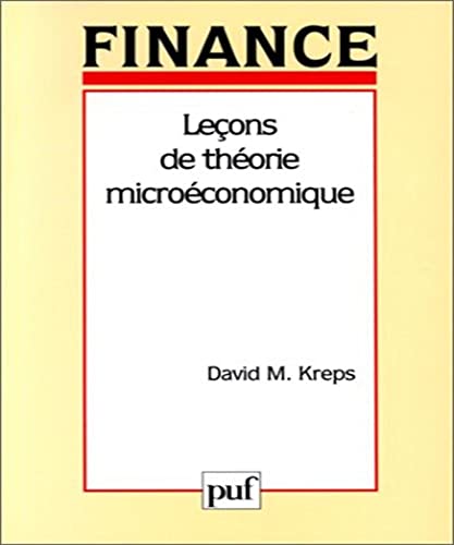 9782130467182: Leons de thorie microconomique