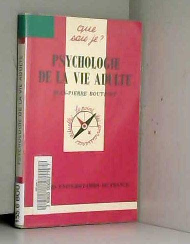 9782130469926: Psychologie de la vie adulte: 1re dition