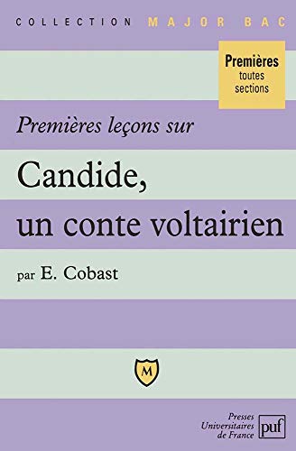 Beispielbild fr Premires leons sur  Candide , un conte voltairien zum Verkauf von Ammareal