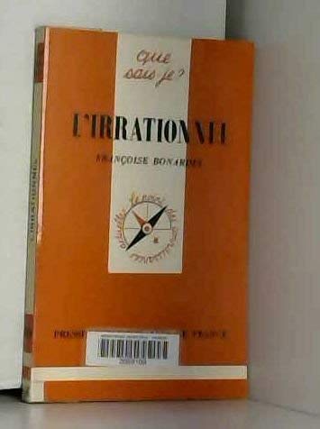 9782130474180: L'irrationnel