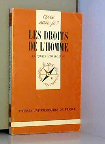 Stock image for Les droits de l'homme for sale by Ammareal