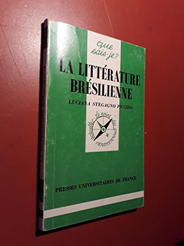 Imagen de archivo de La Littrature brsilienne, 2e dition a la venta por medimops