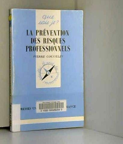 Beispielbild fr La prvention des risques professionnels zum Verkauf von Ammareal