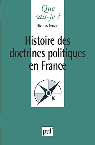 Beispielbild fr Histoire des doctrines politiques en France zum Verkauf von Wonder Book