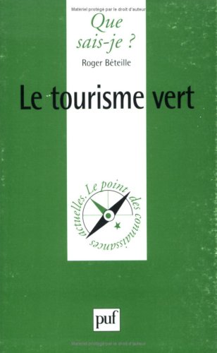 9782130476917: Le tourisme vert