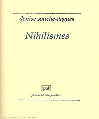 Imagen de archivo de Nihilismes a la venta por medimops