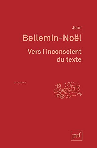 Beispielbild fr Vers l'inconscient du texte zum Verkauf von Gallix