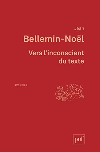 Stock image for Vers l'inconscient du texte for sale by Revaluation Books