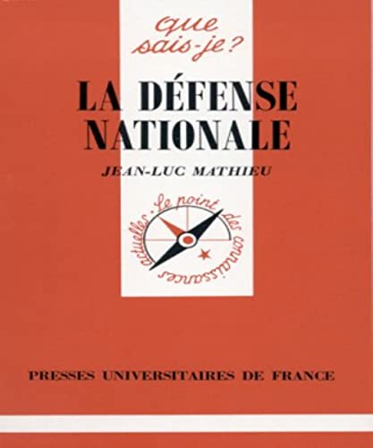 Imagen de archivo de La Dfense Nationale a la venta por Ammareal