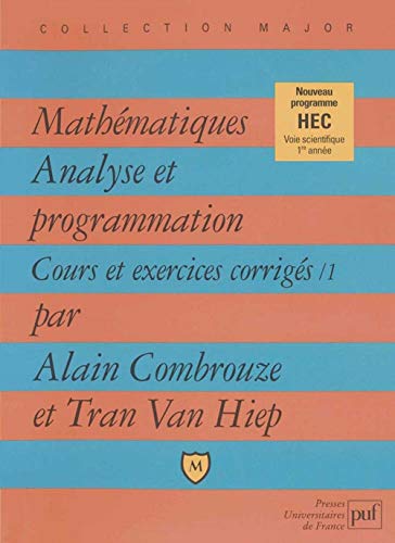 Stock image for Mathmatiques : Analyse et programmation for sale by medimops