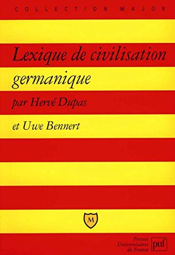 9782130483410: Lexique de civilisation germanique