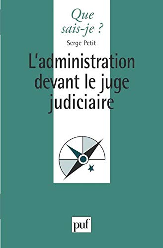 Stock image for Administration devant le juge judiciaire for sale by Ammareal