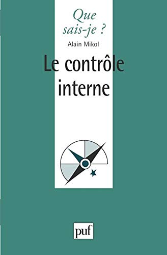 Stock image for Le contrle interne for sale by Ammareal