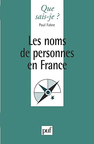 Imagen de archivo de Les noms de personnes en France a la venta por WorldofBooks