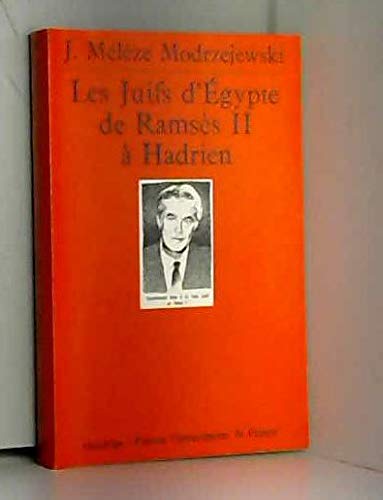 Imagen de archivo de Les Juifs d'gypte de Ramss II  Hadrien a la venta por medimops