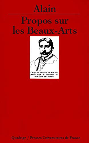 9782130488750: Propos sur les Beaux-Arts