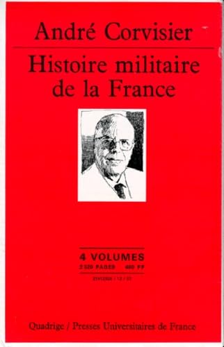 Stock image for Histoire militaire de la France, coffret de 4 volumes for sale by Ammareal