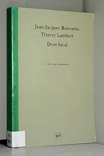 Stock image for Droit fiscal, 2e dition refondue for sale by Ammareal