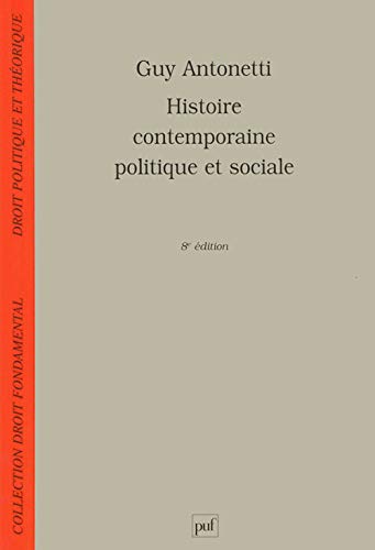 9782130489771: Histoire contemporaine politique et sociale