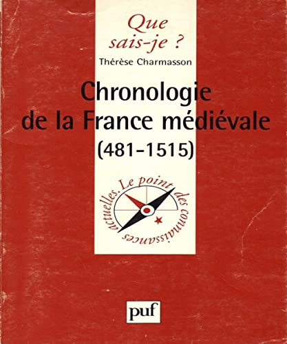 9782130491118: Chronologie de la France mdivale: 481-1515