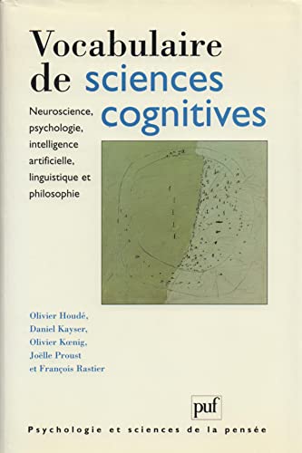 Beispielbild fr Vocabulaire de sciences cognitives zum Verkauf von le livre d'occasion