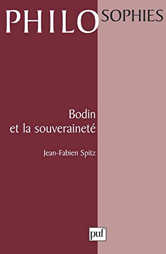 Stock image for Bodin et la souverainet (Philosophies) for sale by Revaluation Books