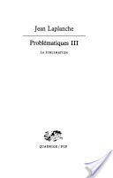 Stock image for Problmatiques, tome 3 : La Sublimation for sale by medimops