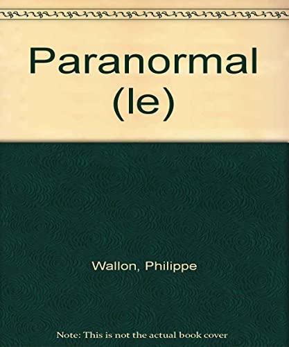 Beispielbild fr Le Paranormal zum Verkauf von medimops