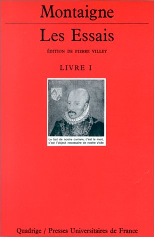 Essais livre 1 (les) (QUADRIGE) (9782130498438) by Montaigne