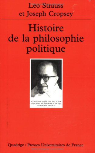 9782130500285: Histoire de la philosophie politique