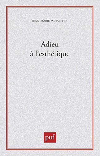 9782130500988: Adieu  l'esthtique