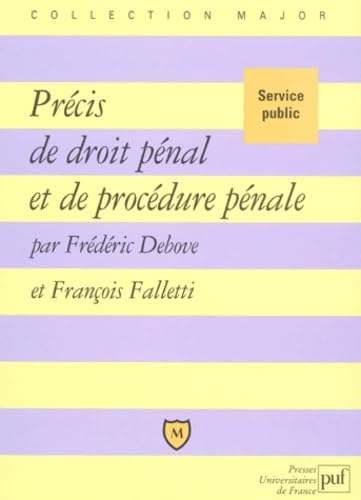 Beispielbild fr Precis de droit penal et de procedure penale zum Verkauf von WorldofBooks