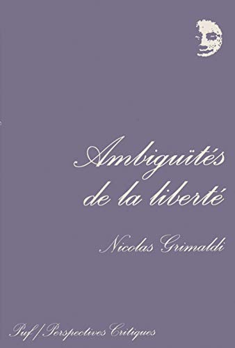 9782130503101: Ambiguts de la libert