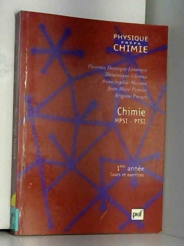 9782130504283: Chimie MPSI-PTSI : cours et exercices