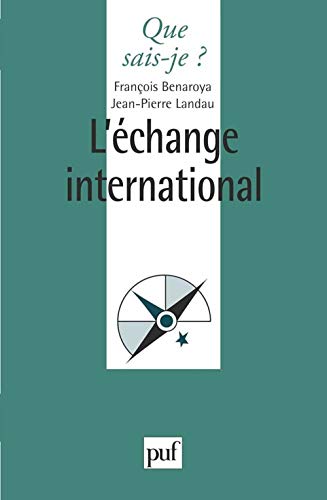 Beispielbild fr L'Echange international zum Verkauf von Ammareal