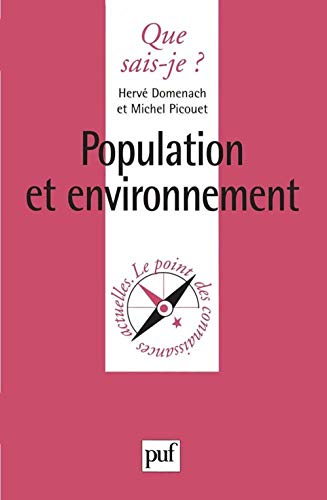 9782130505075: Population et Environnement