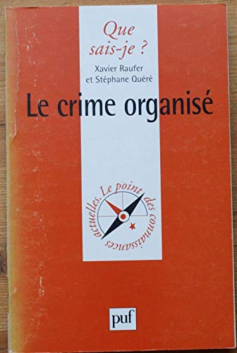 Stock image for Le Crime Organis for sale by RECYCLIVRE