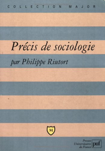 Stock image for Prcis de sociologie for sale by medimops