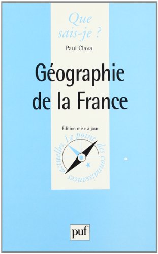 Imagen de archivo de Gographie de la France a la venta por medimops