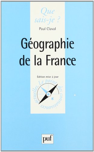 Stock image for Gographie de la France for sale by medimops