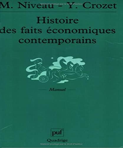 Beispielbild fr Histoire des faits conomiques contemporains zum Verkauf von Ammareal