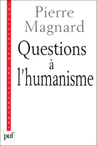 9782130511441: Questions  l'humanisme