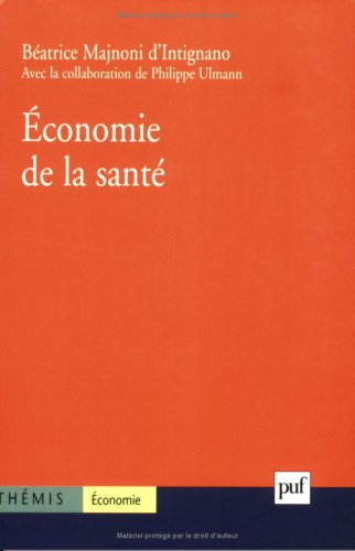 Beispielbild fr Economie de la sant zum Verkauf von Ammareal