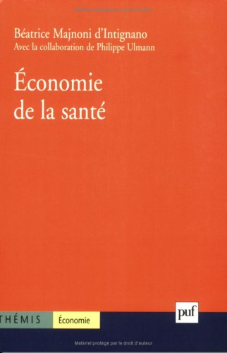 Stock image for Economie de la sant for sale by Ammareal