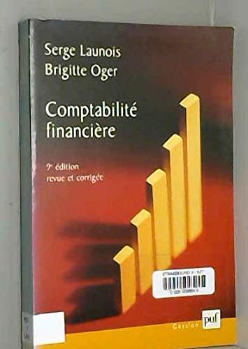 Stock image for Comptabilit financire for sale by LiLi - La Libert des Livres